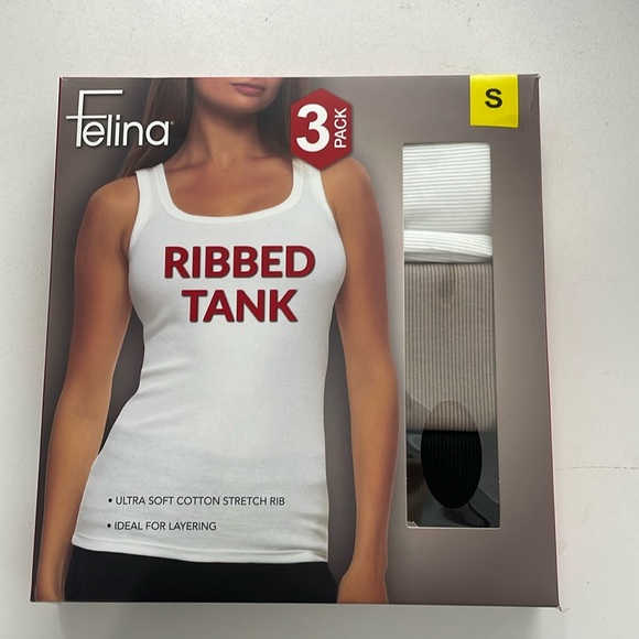 NEW Felina Tank Top 3 Pack Size Small - Picture 1 of 4